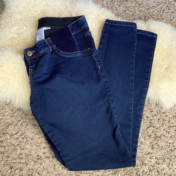 Liz Lange Denim - Liz Lange maternity jegging very dark wash size XS